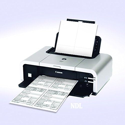 W-2 or 1099 Forms Blank Paper 4-Up Version "NO Instructions on Back" - Image 3