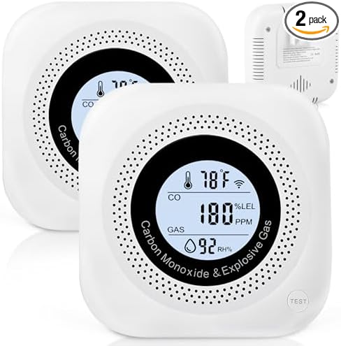 Carbon Monoxide Detectors, Portable Carbon Monoxide Detector, Plug in Wall by Unknown