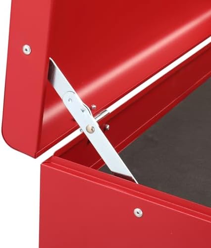 metal tool box organizer | lockable tool chest, package contents