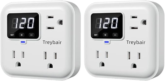 Surge Protector 3-Outlet Power Strip by Unknown