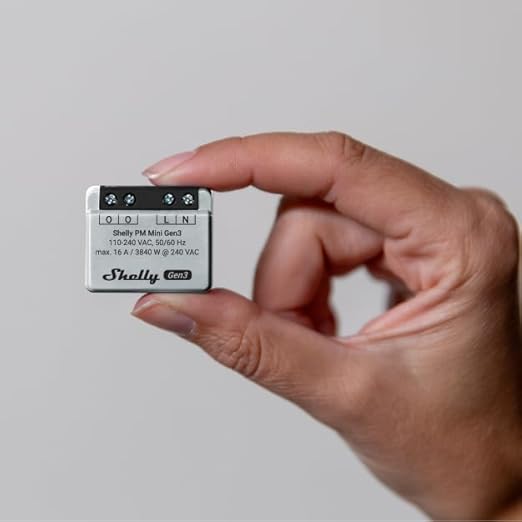 Shelly PM Mini Gen3 | WiFi Smart Power Meter 1 Channel 16 A | Home Automation | - Image 8