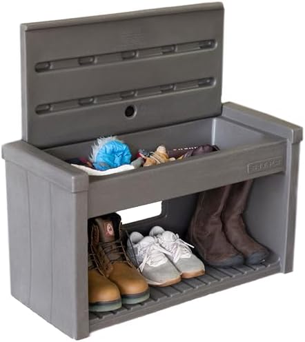 step2 lakewood boot bench, functional entryway rack, shoe, main product view