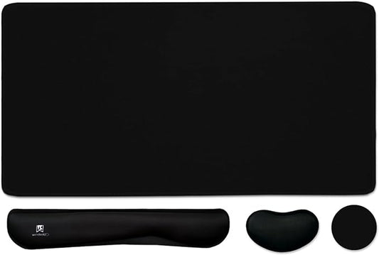 4-in-1 Large Gaming Mouse Pad, Keyboard Wrist Rest Pad & Wrist Support Mousepad by WBWEIRDBEAST