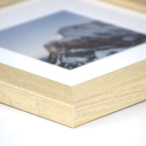 Frame It Easy 33 x 9 Wheat Wood Frame - Image 3