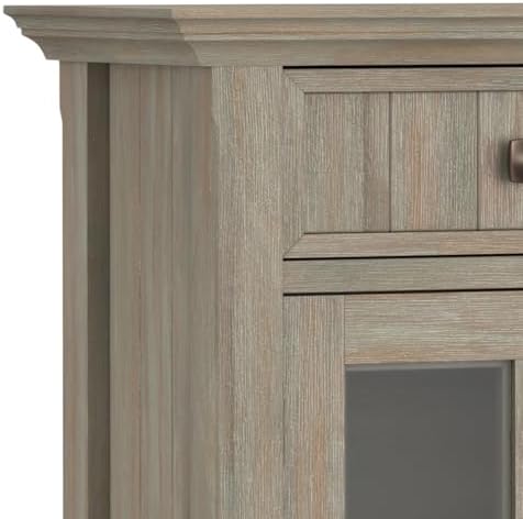 simplihome acadian storage bench and cabinet set in, view 10