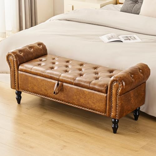 furnimart storage bedroom bench for end of bed, view 9