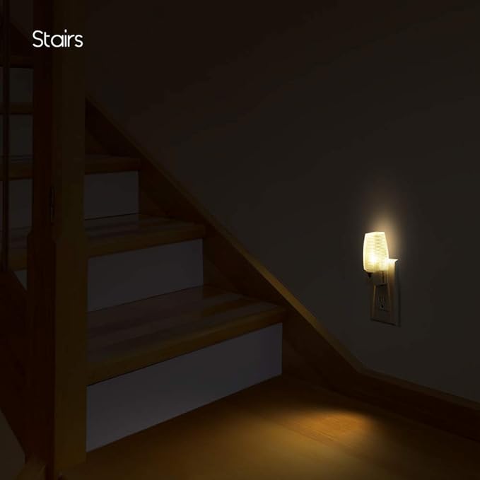Emotionlite Plug in Night Light, Warm White LED Nightlight, Dusk to Dawn Sensor - Image 5