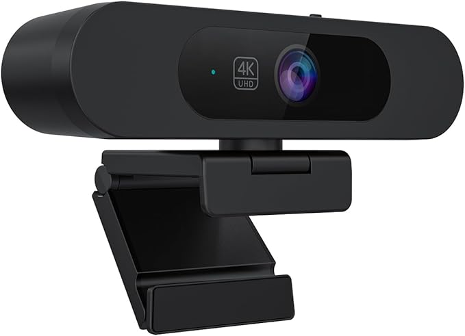 MOERTEK 4K Webcam for PC, Ultra 4K HD, AI Auto Framing, Webcam for Streaming by MOERTEK