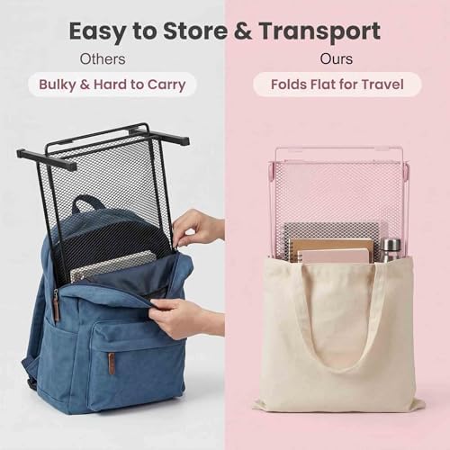 neudeco pack 2, mesh locker shelf, stackable extra, front angle view