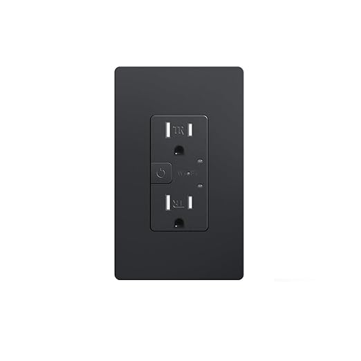 Smart Wall Outlet, Tamper Resistant Outlet Compatible by JUNLITGROUP