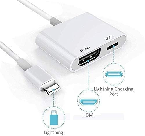Apple MFi Certified Lightning to HDMI Digital AV Adapter 1080P HD Video HDMI - Image 3
