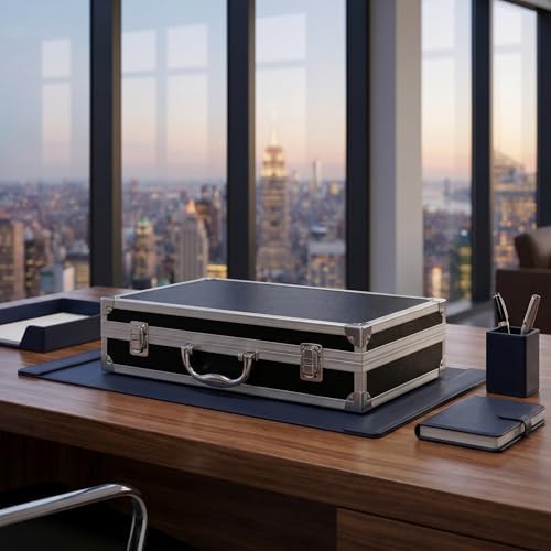 doitool aluminum alloy toolbox large capacity portable tool, view 9