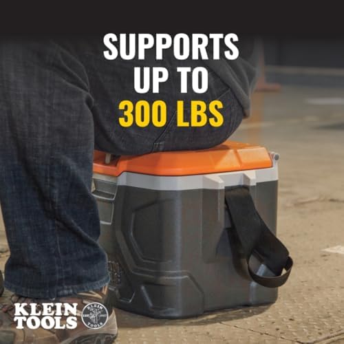 klein tools 55600 work cooler, 17-quart lunch box, package contents
