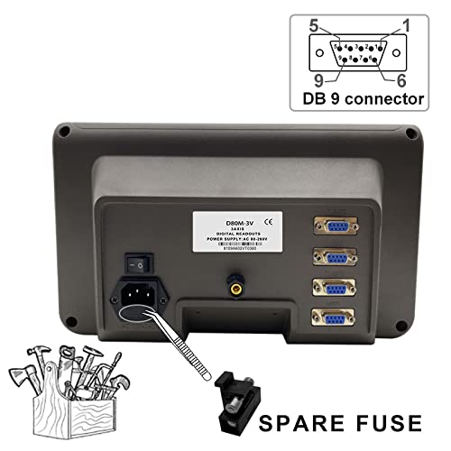 Baykunl 12" x 30" x 16" 3 Axis DRO Digital Readout - Image 2