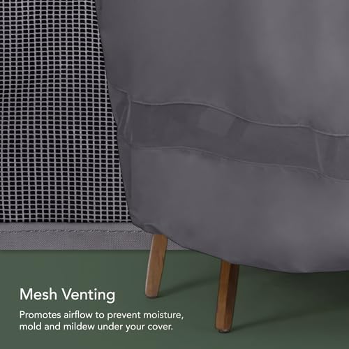 covermates elite outdoor deck box cover - 36w showing dimensions