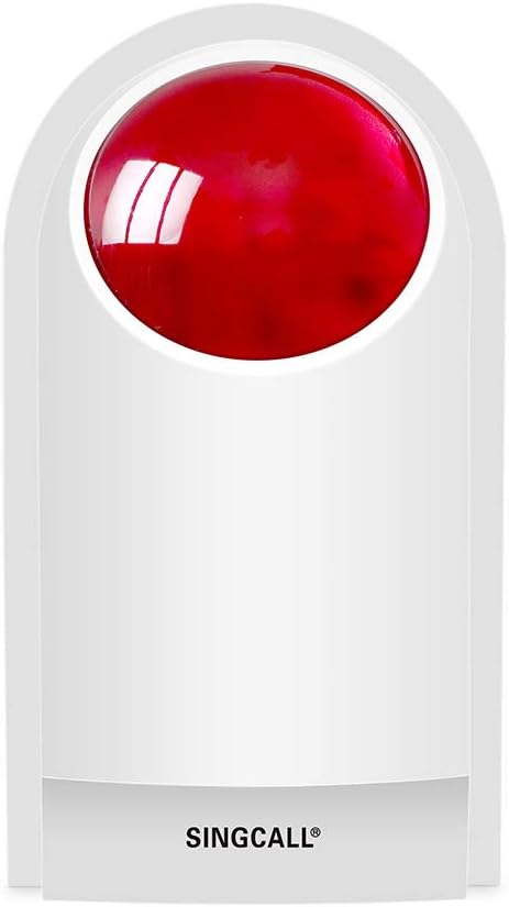 Remote Emergency Strobe Siren Alarm Kit Waterproof Outdoor Loud Panic SOS - Image 4