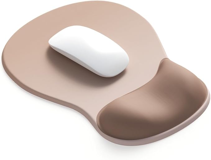 ErgoComfort Gel Wrist Rest Mouse Pad-Ergonomic Office Mousepad by DEMONCHEST
