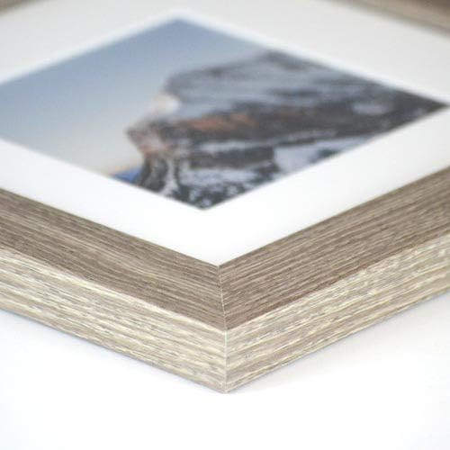 Frame It Easy 33 x 22 Rustic Gray Wood Frame - Image 3