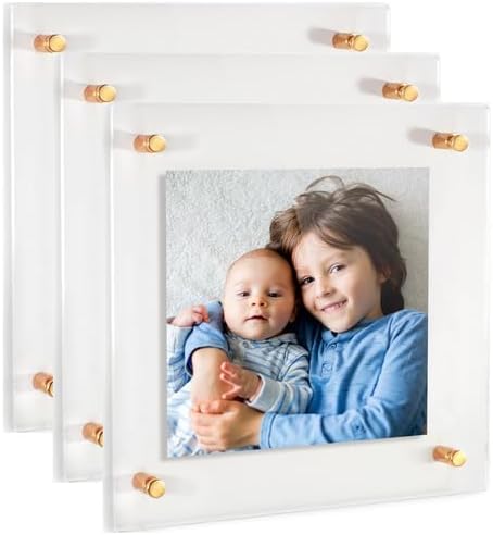 ArtToFrames 20x20 Inch Double Panel Floating Acrylic Picture Frame comes by ArtToFrames
