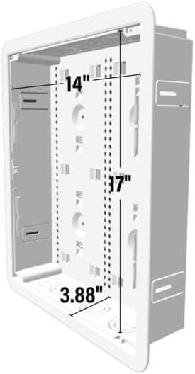 Legrand - OnQ Cable Management, In-Wall Media Box, Dual Purpose Structured - Image 3