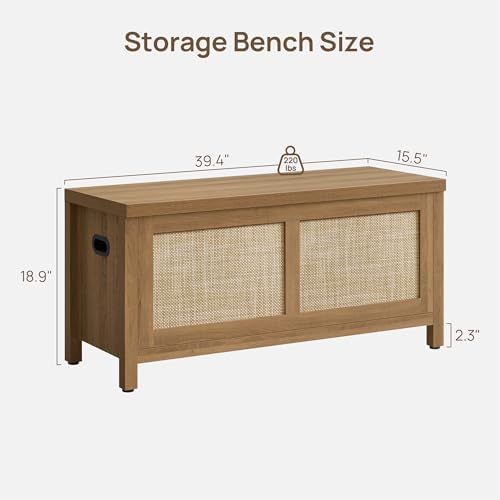 sicotas rattan storage chest set of 2 39.4" shown in use