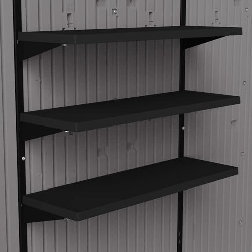 lifetime 0130 30"x10" shelf kit 3-pack for lifetime on a desk or shelf