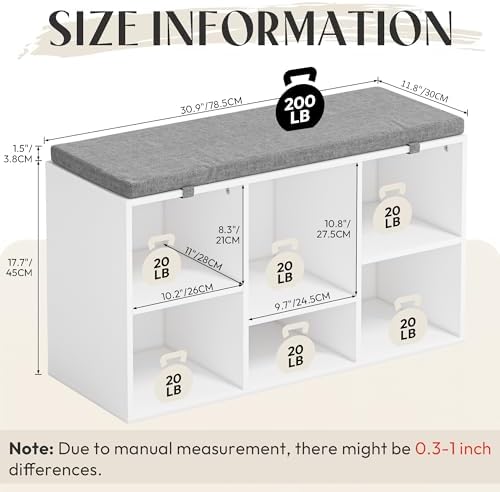 shoe bench, storage bench with padded seat, 6, close-up detail