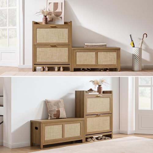 sicotas rattan storage chest set of 2 39.4", package contents