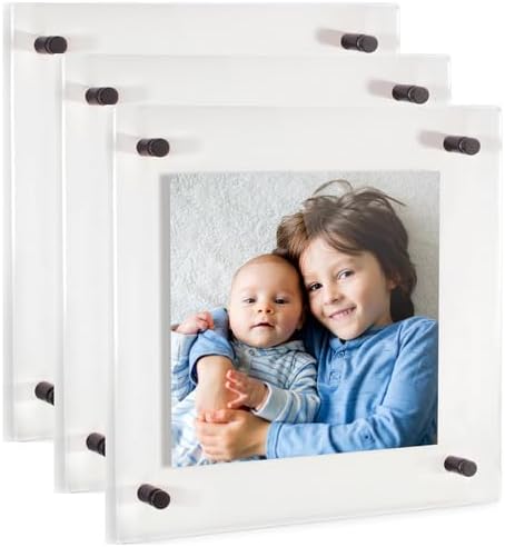 ArtToFrames 24x24 Inch Double Panel Floating Acrylic Picture Frame comes by ArtToFrames