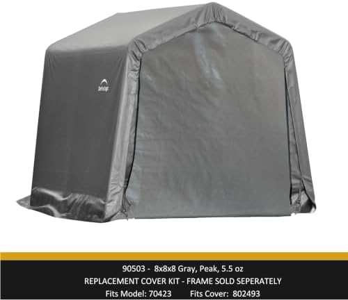 replacement cover kit (frame not included) peak, 8x8x8 shown in use