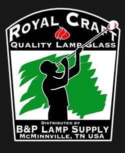 B&P Lamp® 3 Inch by 10 Inch Regular Style Glass Lamp Chimney with 3/4 Frosted Design for Vintage and Antique Style Globes