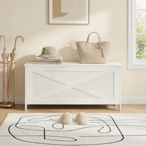 mahancris 39.4" storage chest with lid, storage bench, package contents