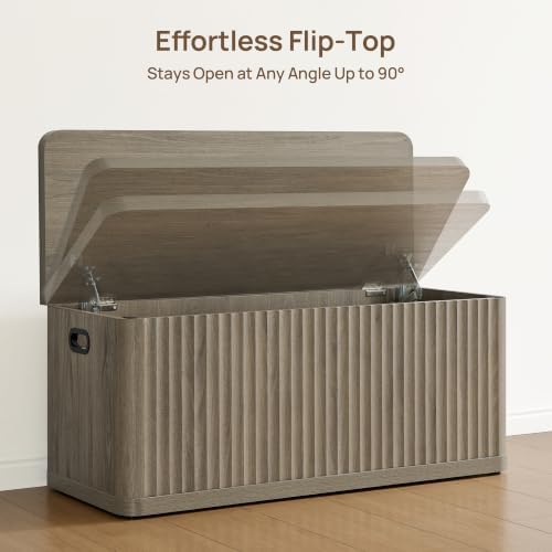 sicotas storage bench 40.2" wide shoe bench with, side view