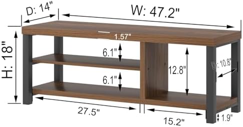 foluban entryway bench, modern wood shoe bench for shown in use