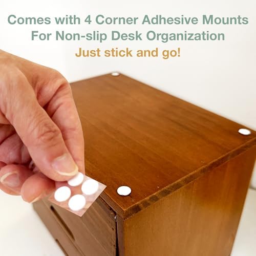 5-piece vintage organization and storage set - single, close-up detail