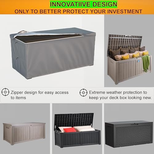 deck box cover - outdoor storage box cover, package contents