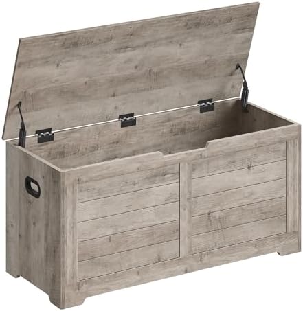vasagle storage chest, 39.4 inches width bench with, main product view