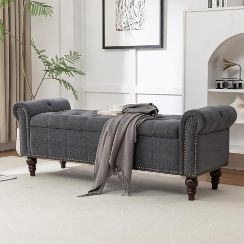 homeflex 58" storage bench for bedroom, end of, package contents