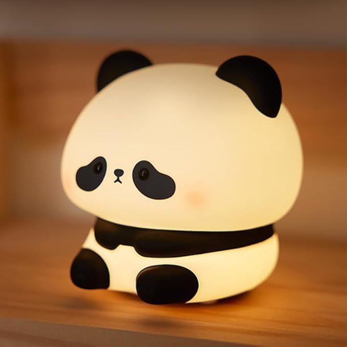 ATSUI Cute Panda Night Light, LED Squishy Novelty Animal Night Lamp, Food Grade by ATSUINIGHTLIGHT