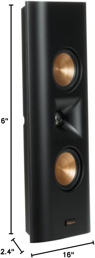 Klipsch RP-240D Black Home Speaker Matte Black - Image 2