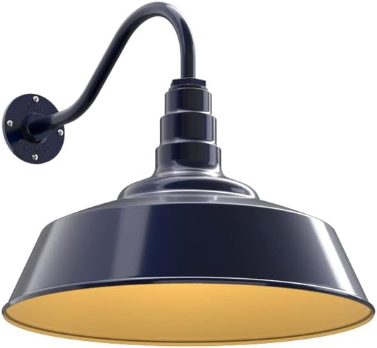 Steel Lighting Co. Large Outdoor Barn Light | Gooseneck Light Fixture | Made in by SteelLightingCo