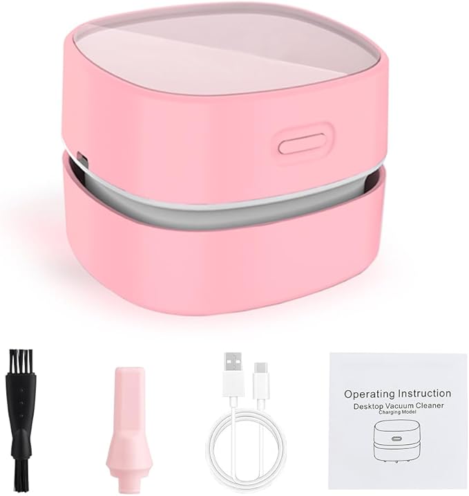 ODISTAR Desktop Vacuum Cleaner, Mini Table dust Sweeper Energy Saving, High - Image 6