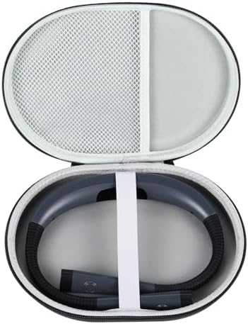 Case Compatible with Glocusent/for Gritin/for Vekkia/for EastPin/for enclize LED Neck Reading Light，USB Rechargeable Personal Light Storage Box (Case Only) (Black)