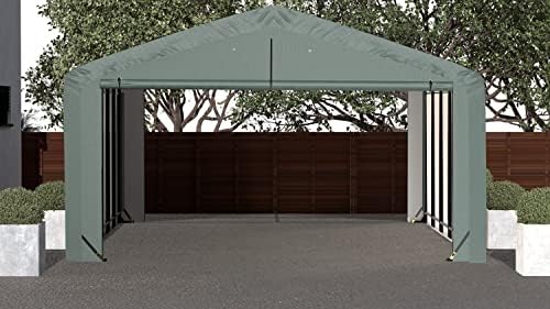 shelterlogic sheltertube garage & storage shelter, 20' x, view 12