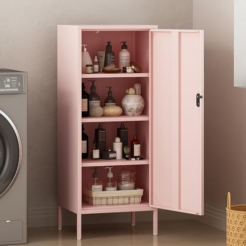 steehoom metal locker cabinet lockable bathroom storage cabinet, package contents