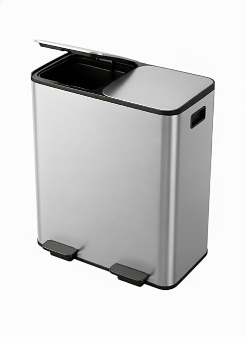 Garvee Trash Can, 2 x 10.6 gal Garbage Can - Image 7