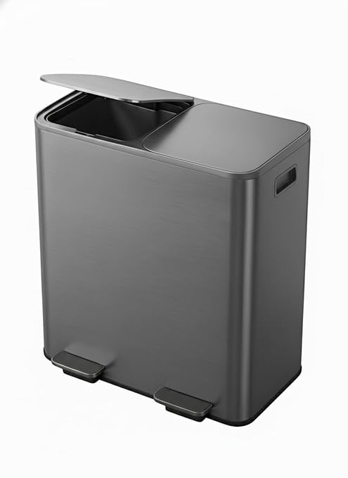Garvee Trash Can, 2 x 10.6 gal Garbage Can - Image 7