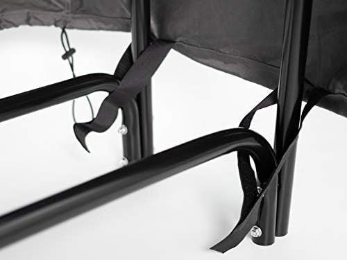 firewood rack cover v2.0 | 8ft heavy duty, front angle view