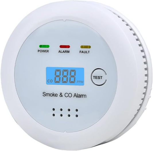 2 in1 Smoke Detector Carbon Monoxide Detector Combo, by TALLPOWER