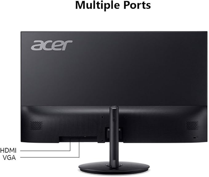 Acer SH242Y G0bih 23.8" IPS Full HD Ultra-Thin Gaming Office Monitor | - Image 8